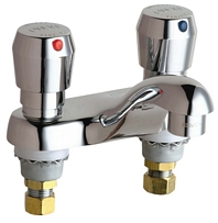 Chicago Faucets - 802-V665ABCP - E-Cast Lead Free Faucet