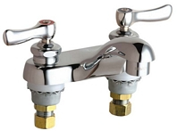 Chicago Faucets - 802-VXKCP - Lavatory Fitting, Deck Mounted 4-inch CCCC