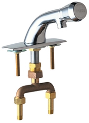 Chicago Faucets - 844-E12-665PSHABCP - Lavatory Faucet Metering