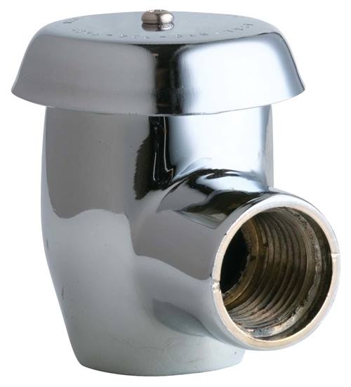 Chicago Faucets 893-CP Universal 3/8" NPT Female Vacuum Breaker Chrome/Brass 