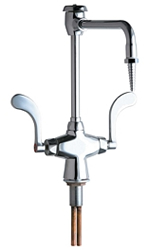 Chicago Faucets - 930-GN8BVBE7-317CP - Laboratory Sink Faucet