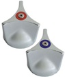Chicago Faucet - 950-PRJKCP - Three Wing Handles (Pair)