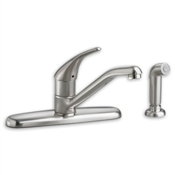 American Standard 4175.501 - Colony Soft 1-Handle Kitchen Faucet with Separate Side Spray