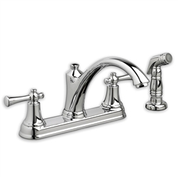 American Standard 4285.501 - Portsmouth 2-Handle Kitchen Faucet with Side Spray