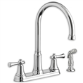 American Standard 4285.551 - Portsmouth 2-Handle High-Arc Kitchen Faucet with Side Spray