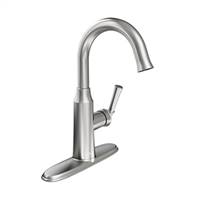 American Standard 4285410F15.075 Portsmouth Single Lever Pull Down Bar Faucet (Stainless Steel)