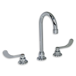 American Standard 6545.170 - Monterrey 8" Widespread Gooseneck Faucet with Limited Swivel Spout, 1.5 gpm