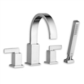 American Standard 7184.901 - Times Square Deck- Mount Tub Filler w/ Personal Shower