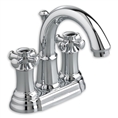 American Standard 7420.221 - Portsmouth 2-Handle 4" Centerset High-Arc Bathroom Faucet with Cross Handles