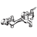 American Standard 8351.076 - Service Sink Faucet, 3" Vacuum Breaker Spout, Supply Stops, Offset Shanks