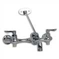 American Standard 8354.112 - Service Sink Faucet with Top Brace, 6" Vacuum Breaker Spout, Supply Stops, Offset Shanks