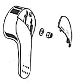 American Standard 916605-0990A - PB Lever Hdle