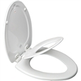 Bemis 1583SLOW - Elongated NextStep® Built-in Potty Seat™, Whisper•Close® with Easy•Clean & Change™ Hinges and STA-TITE®