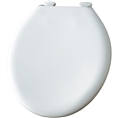 Church 300SLOWT - Round, Closed Front with Cover E2 STA Plastic Toilet Seat