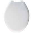Church 380SLOWT - Elongated, Closed Front with Cover E2 STA Plastic Toilet Seat