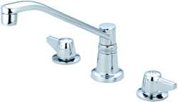 Central Brass 0072-A-Q - KITCHEN FAUCET LOW PROFILE 1/4TURN