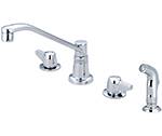 Central Brass 1173-A-Q - Ledge Mount Kitchen with Side Spray