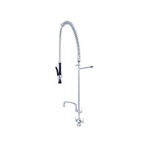 CENTRAL BRASS 80287-LE60-AD1 Two Handle Pre-Rinse Faucet Tube Spout