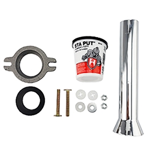 Tapered Cement Sink Drain Assembly Kit