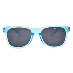 CFS #SimplyFaucetnating® Sunglasses, Translucent Blue