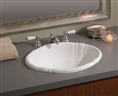 Cheviot 1514W - OVAL FLUTED BASIN-20X15-WHITE