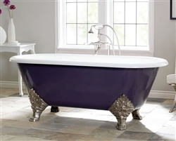 Cheviot 2160 - CARLTON Cast Iron Bath with Flat Area for Faucet Holes