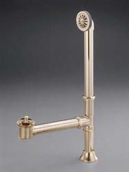 Cheviot 2222PB - WASTE & OVER FLOW-LIFT & TURN-POLISHED BRASS
