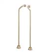 Cheviot 35576-PB Offset Water Supply Lines for Tub Wall Mount Faucets, Polished Brass Faucet