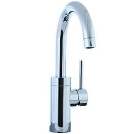 Cifial 221.146.625 - Techno Single Handle Lavatory or Kitchen Faucet with Swivel Spout - Polished Chrome
