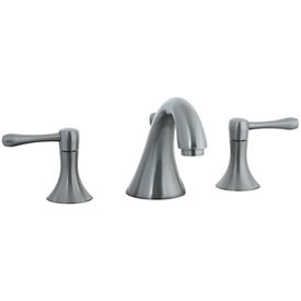 Cifial 244.110.620 - Brookhaven Widespread Lavatory Faucet with Barrel Lever -Satin Ni