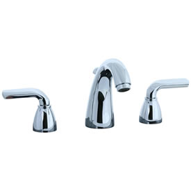 Cifial 295.150.625 - Stone Mountain 8-inch Widespread Lavatory Faucet with Lever Handle- Polished Chrome