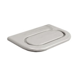 Cifial 3700012-P02 - Techno S3 Compact - No Hole - White Marble