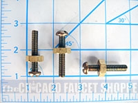 American Standard Curtin 15-50 Brass Bolt and Nut Kit