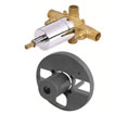 Danze D112500BT - Single Handle Pressure Balance valve, washerless, with stops, Copper/IPS connections