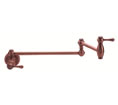 Danze D205057AC - Opulence Single Handle Pot Filler Wall Mount Lever Handle - Antique Copper