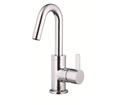 Danze D221530 - Amalfi Single Handle Lavatory Faucet 1 hole mt, with touchdown drn, with deck cover - Polished Chrome