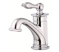 Danze D236010 - Prince Single Handle Lavatory Faucet 1 hole mt, with touchdown drn, with deck cover - Polished Chrome