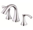 Danze D304022 - Antioch Two Handle Widespread Lavatory Faucet, with Touch Down Drain - Polished Chrome
