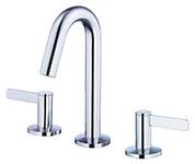 Danze D304030 - Amalfi Two Handle Mini-Widespread Lavatory Faucet with Touch Down Drain - Polished Chrome