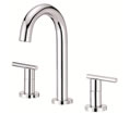 Danze D304558 - Parma Two Handle Widespread Trimline Lever Handle with Touch Down Drain - Polished Chrome