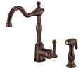 Danze D401557RB - Opulence Single Handle Kit Lever Handle with Spray - Oil Rubbed Bronze