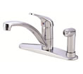 Danze D405612 - Melrose Single Handle Kit Hi Rise Spout Lever Handle with Spray, with Dispenser - Polished Chrome