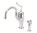 Danze D407521 - Antioch Single Handle Kit, Lever Handle with Spray - Polished Chrome