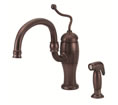 Danze D407521RB - Antioch Single Handle Kit, Lever Handle with Spray - Oil Rubbed Bronze