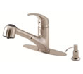 Danze D454512SS - Melrose Single Handle Kit Pull-Out Lever Handle - Stainless Steel