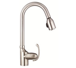 Danze D454520SS - Anu Single Handle Kit, Pull Down Spout - Stainless Steel