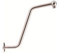 Danze D481116BN - 13-inch S Shaped Shower Arm with Flange - Tumbled Bronzeushed Nickel