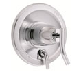 Danze D500454T - Sonora Single Handle Pressure Balance Mixing Valve Only with Diverter TRIM Kit Lever Handle - Polished Chrome