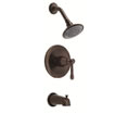 Danze D510015BRT - Eastham Single Handle TRIM Tub/shwr, diverter Spout -  Tumbled Bronze 