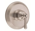 Danze D510457BNT - Opulence Single Handle Pressure Balance Mixing Valve Only TRIM Kit Lever Handle - Tumbled Bronzeushed Nickel